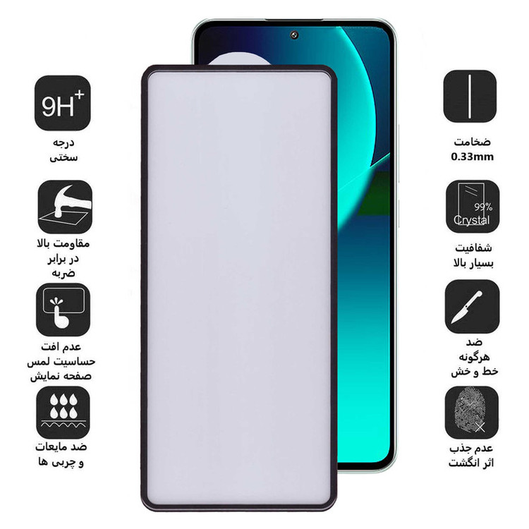 محافظ صفحه نمایش بوف مدل New AirBag-G مناسب برای گوشی موبایل شیائومی 13T Pro / 13T / Redmi K60 Ultra
