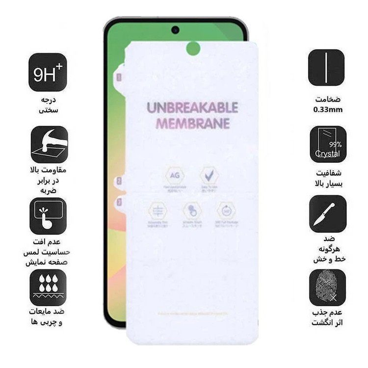 محافظ صفحه نمایش بوف مدل Hydrogel-Matte-Guarantee مناسب برای گوشی موبایل شیائومی Poco F7 / M7 Pro 5G /Redmi K80 Ultra