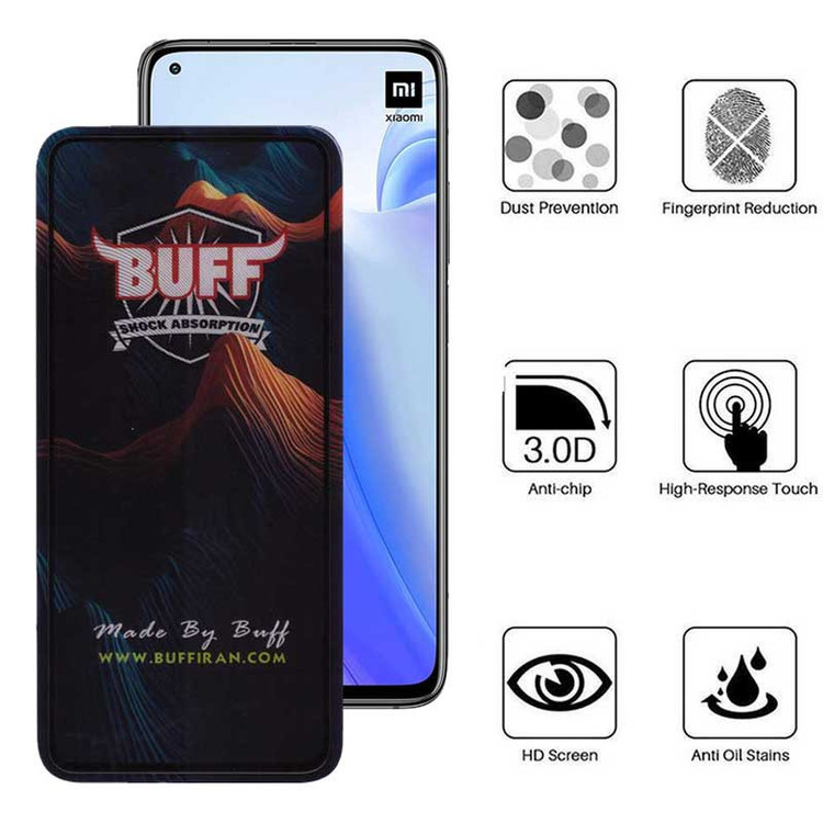 محافظ صفحه نمایش بوف مدل Mountain-G مناسب برای گوشی موبایل شیائومی Mi 10T Pro 5G / Mi 10T 5G / K30 / Poco F2 Pro / Poco X2