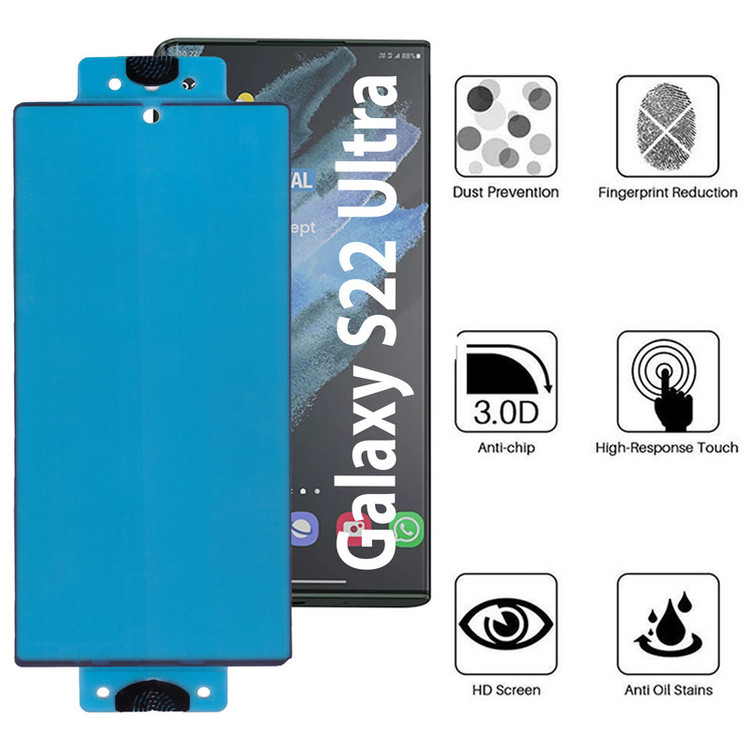 محافظ صفحه نمایش بوف مدل Silicone مناسب برای گوشی موبایل سامسونگ Galaxy S22 Ultra