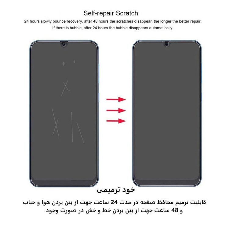 محافظ صفحه نمایش بوف مدل Hydrogel-Matte-G مناسب برای گوشی موبایل شیائومی Redmi Note 13 Pro Plus/ Mi 12 Pro