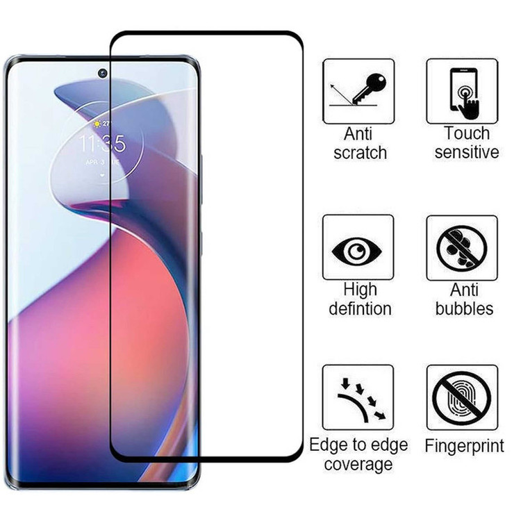 محافظ صفحه نمایش بوف مدل Full-Glue-G مناسب برای گوشی موبایل موتورولا Edge 30 Fusion