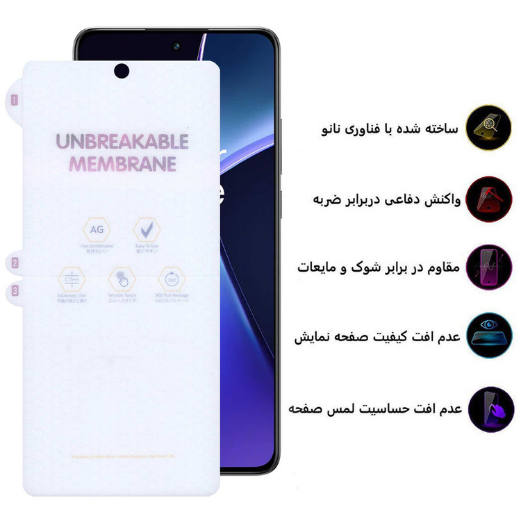 محافظ صفحه نمایش مات بوف مدل Hydrogel-Matte-G مناسب برای گوشی موبایل وان پلاس Nord CE4/Nord CE3/10R/10T/Ace Pro/Ace