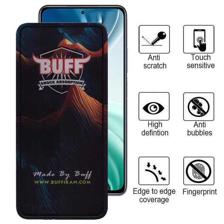 محافظ صفحه نمایش بوف مدل Mountain-G مناسب برای گوشی موبایل شیائومی شیائومی Mi 11i / Mi 10i 5G / Mi 11X / Mi 11X Pro / Xiaomi 11i / HyperCharge 5G