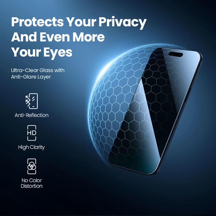 محافظ صفحه نمایش حریم شخصی نیلکین مدل Guardian Pri مناسب برای گوشی موبایل اپل iPhone 17 Air به همراه کیت