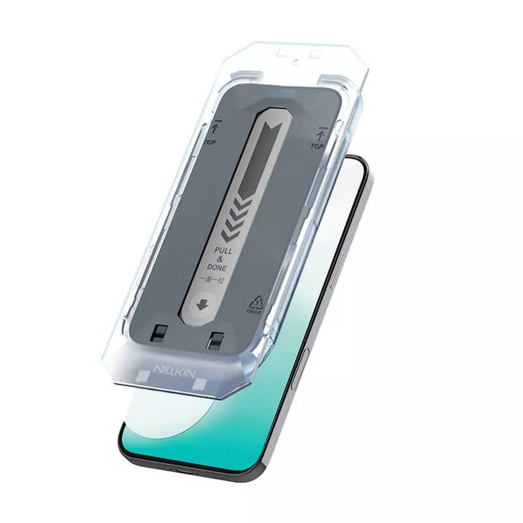 محافظ صفحه نمایش حریم شخصی نیلکین مدل Guardian Pri مناسب برای گوشی موبایل اپل iPhone 17 Air به همراه کیت