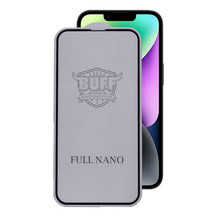 محافظ صفحه نمایش بوف مدل Full Nano مناسب برای گوشی موبایل اپل iphone 16e/13/13pro/14
