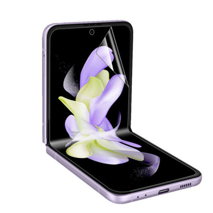 محافظ صفحه نمایش بوف مدل Hydrogel مناسب برای گوشی موبایل سامسونگ Galaxy Z Flip 4 به همراه محافظ پشت گوشی