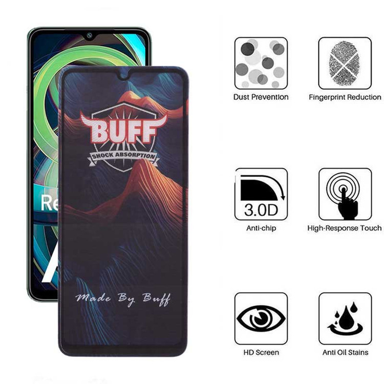 محافظ صفحه نمایش 5D بوف مدل Mountain-G مناسب برای گوشی موبایل شیائومی Redmi A3/ A3X/ Poco C61