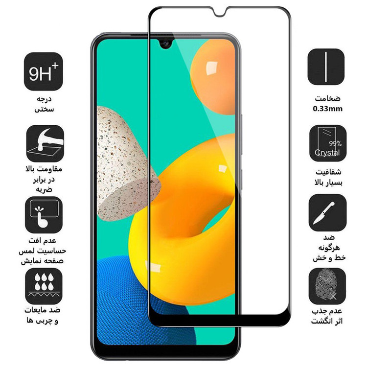 محافظ صفحه نمایش بوف مدل F33 مناسب برای گوشی موبایل سامسونگ Galaxy M32 4G