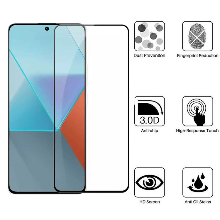 محافظ صفحه نمایش سرامیکی بوف مدل Ceramic-G مناسب برای گوشی موبایل شیائومی Redmi Note 13 Pro 4G/5G / Note 13 4G/5G / Note 13R Pro