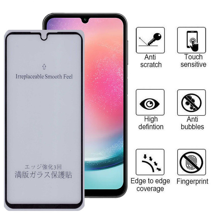 محافظ صفحه نمایش 5D مات بوف مدل 5D-Matte-G مناسب برای گوشی موبایل سامسونگ Galaxy A25 5G / A24 4G / A15 5G/4G