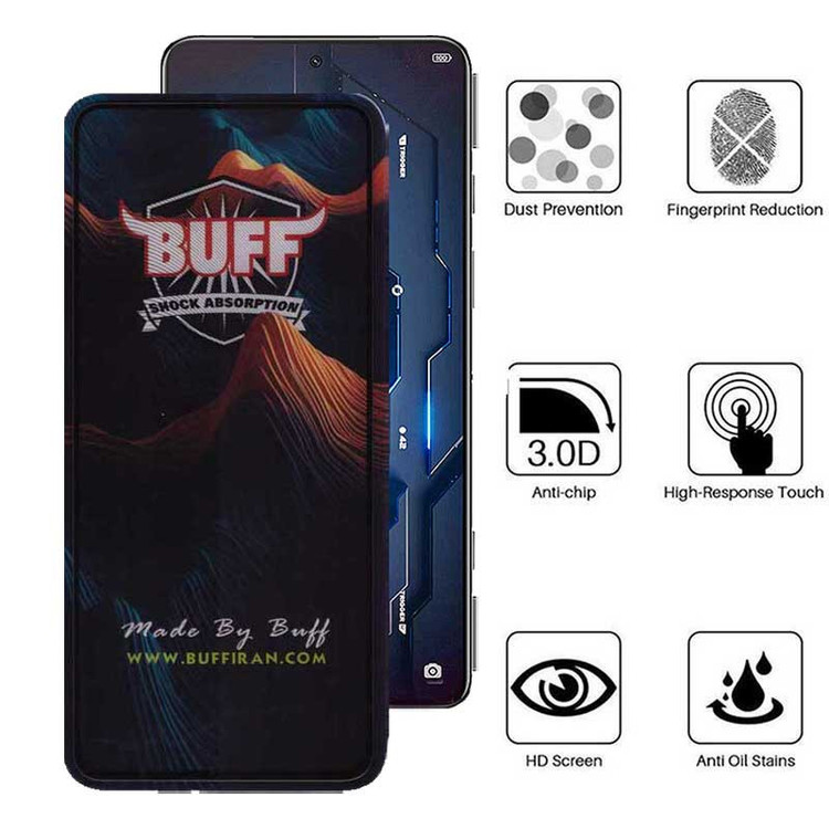 محافظ صفحه نمایش بوف مدل Mountain-G مناسب برای گوشی موبایل شیائومی Black Shark 5 Pro 5G / 5 5G / 4 Pro 5G / 3 5G / 3S 5G