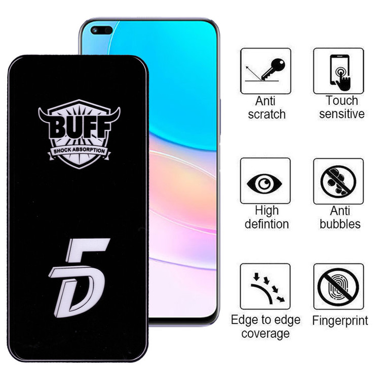 محافظ صفحه نمایش 5D بوف مدل F33-G مناسب برای گوشی موبایل هوآوی Nova 8i