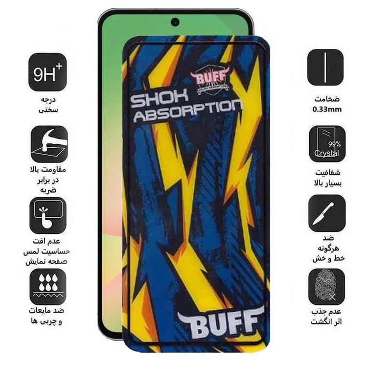 محافظ صفحه نمایش بوف مدل Shock-Shock-Guarantee مناسب برای گوشی موبایل شیائومی F7 Ultra /F7 Pro /Redmi Note 14s
