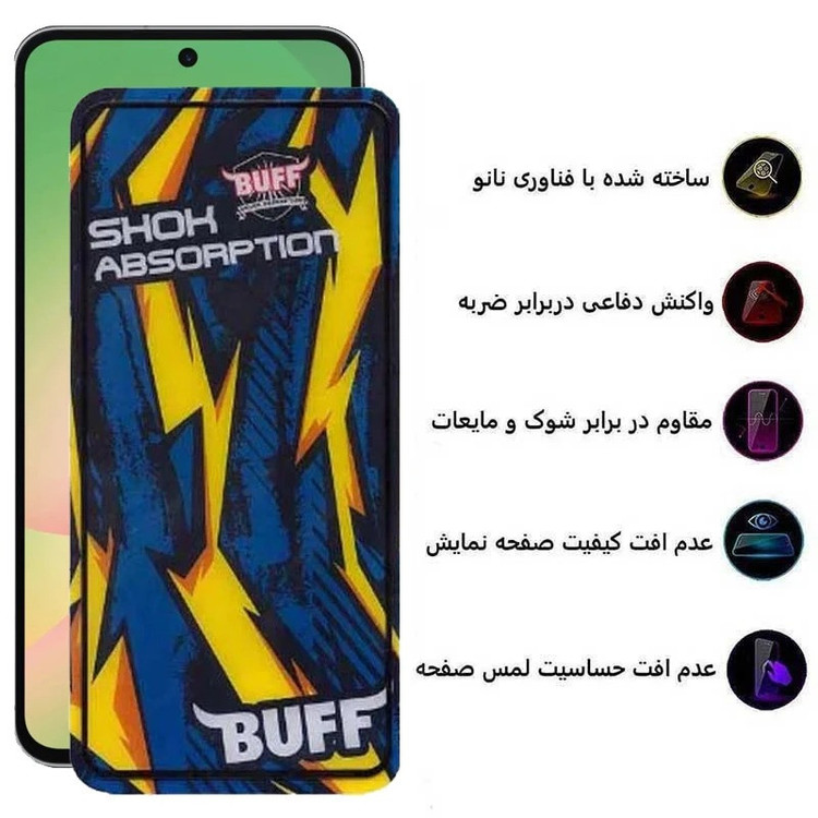 محافظ صفحه نمایش بوف مدل Shock-Shock-Guarantee مناسب برای گوشی موبایل شیائومی F7 Ultra /F7 Pro /Redmi Note 14s