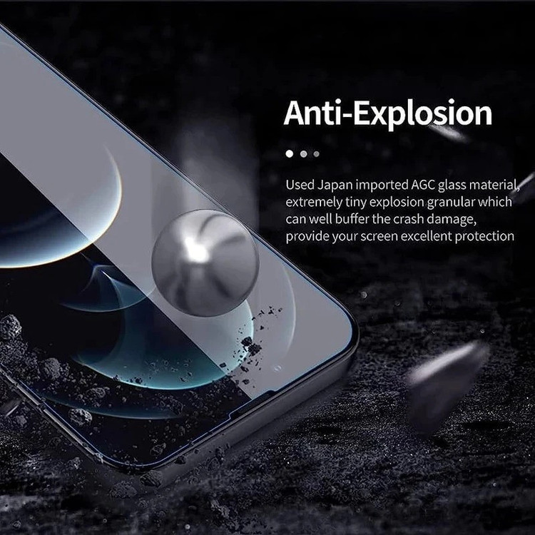 محافظ صفحه نمایش 5D بوف مدل Mountain مناسب برای گوشی موبایل اپل iPhone 17 Pro / 17 / 16 Pro