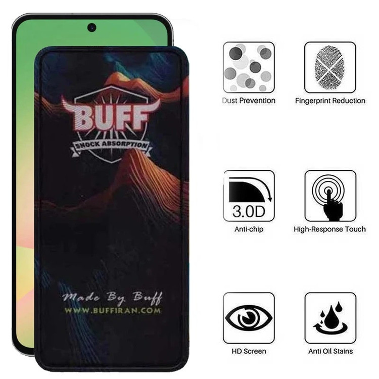محافظ صفحه نمایش 5D بوف مدل Mountain-Guarantee مناسب برای گوشی موبایل شیائومی F7 Ultra /F7 Pro /Redmi Note 14s