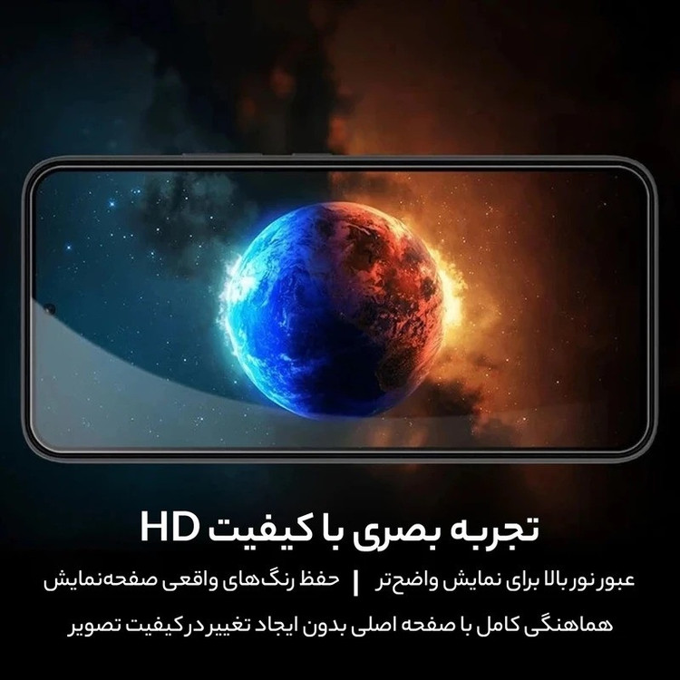 محافظ صفحه نمایش بوف مدل Shock-Shock-Guarantee مناسب برای گوشی موبایل شیائومی Poco F7 Ultra / Poco F7 Pro / Xiaomi 15s Pro