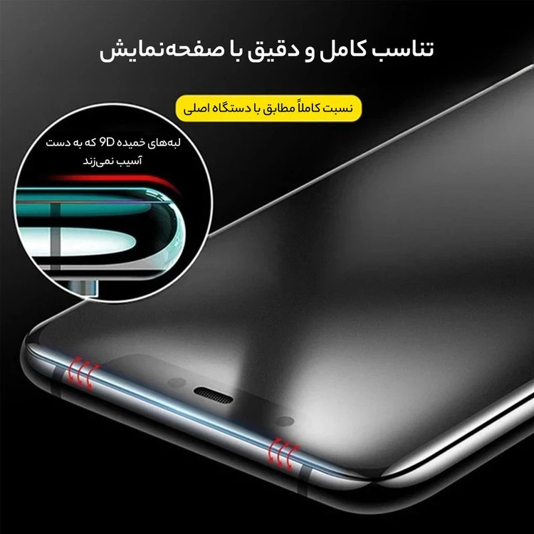 محافظ صفحه نمایش بوف مدل Shock-Shock-Guarantee مناسب برای گوشی موبایل شیائومی Poco F7 Ultra / Poco F7 Pro / Xiaomi 15s Pro