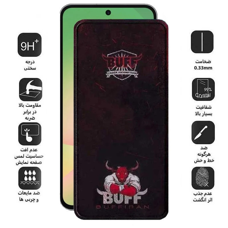 محافظ صفحه نمایش بوف مدل Muscle-Bull-Guarantee مناسب برای گوشی موبایل شیائومی F7 Ultra /F7 Pro /Redmi Note 14s
