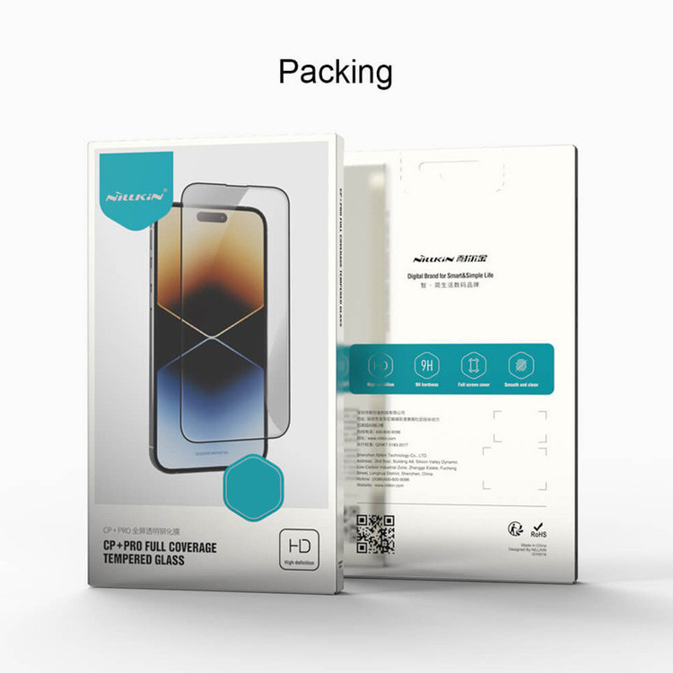 محافظ صفحه نمایش نیلکین مدل CP Plus Pro مناسب برای گوشی موبایل اپل iPhone 15 Pro Max