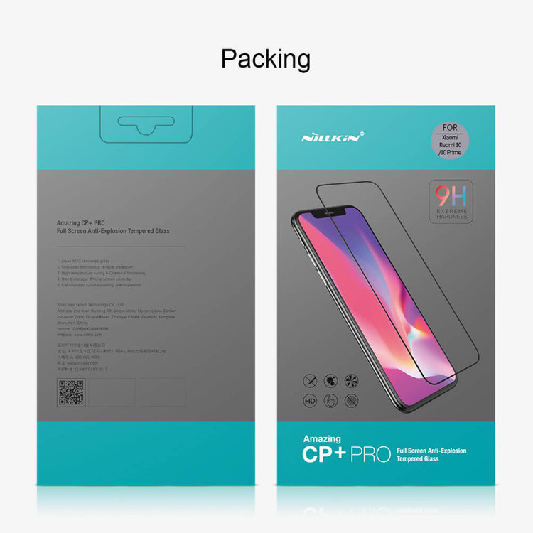 محافظ صفحه نمایش نیلکین مدل CP PLUS Pro مناسب برای گوشی موبایل شیائومی Redmi 10/Redmi 10 Prime/Redmi Note 11 4G