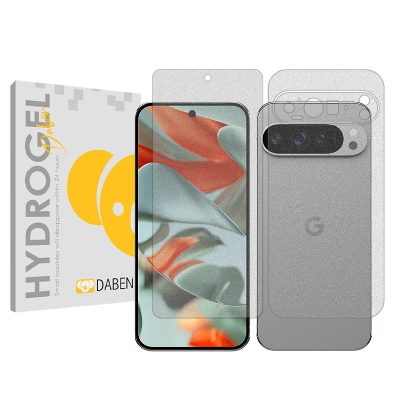 محافظ صفحه نمایش مات دبن مدل Tough مناسب برای گوشی موبایل گوگل Pixel 9 Pro XL به همراه محافظ پشت گوشی
