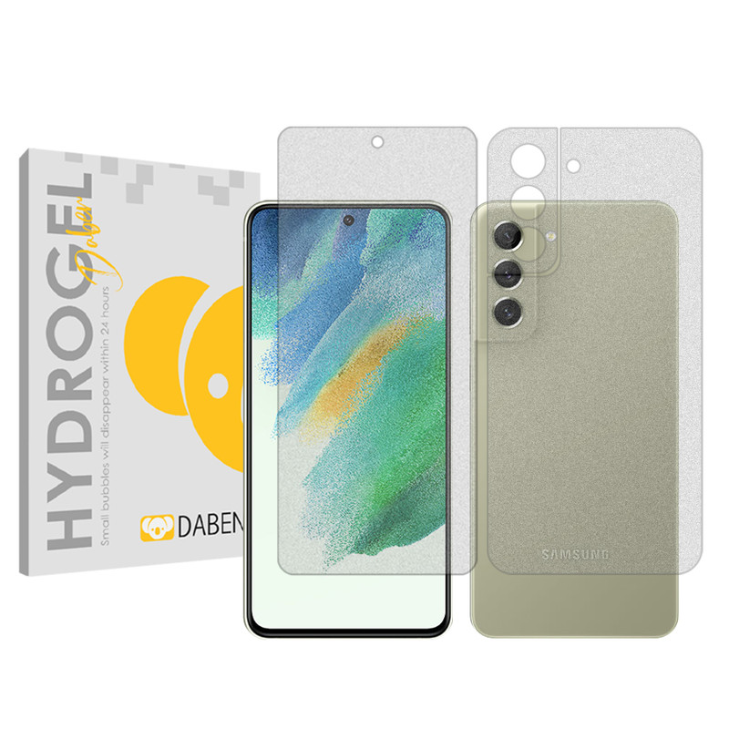 محافظ صفحه نمایش مات دبن مدل Tough مناسب برای گوشی موبایل سامسونگ Galaxy S21 FE 5G به همراه محافظ پشت گوشی