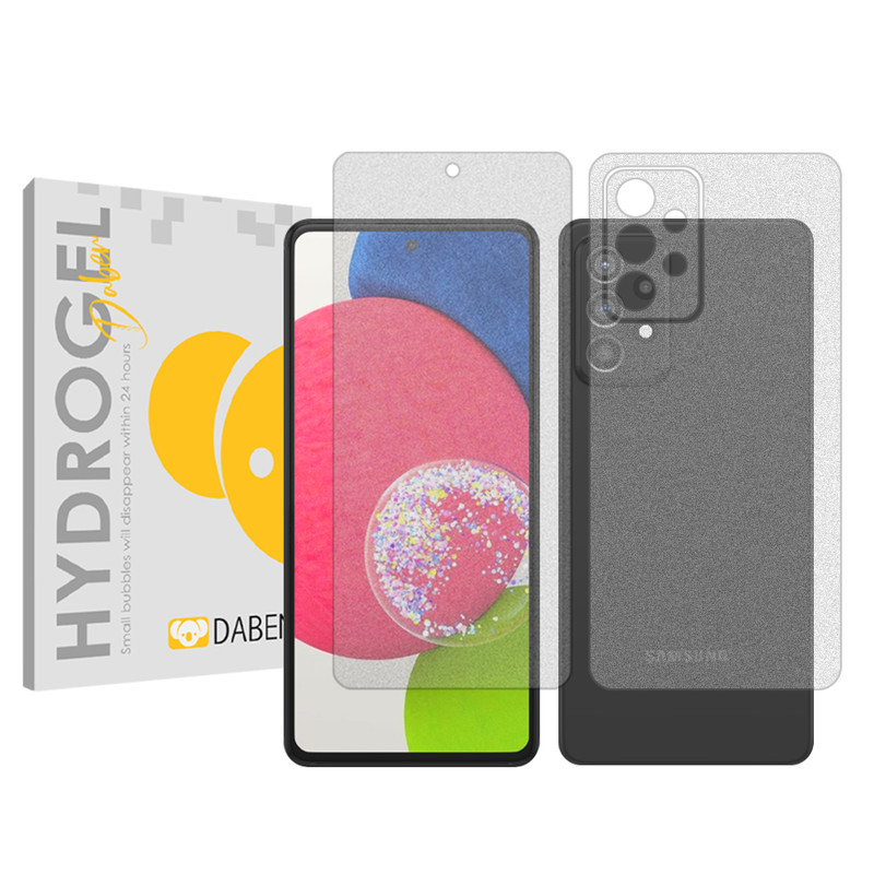 محافظ صفحه نمایش مات دبن مدل Tough مناسب برای گوشی موبایل سامسونگ Galaxy A52s 5G به همراه محافظ پشت گوشی