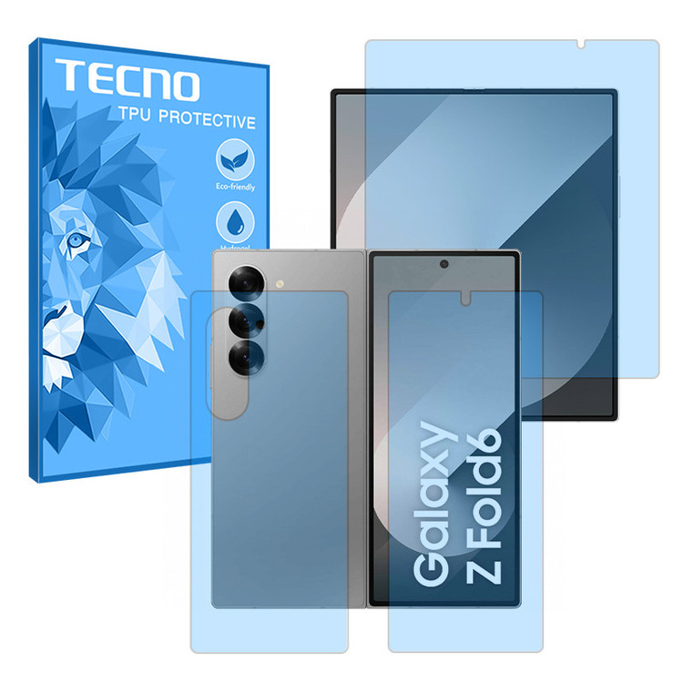 محافظ صفحه نمایش بلوکات تکنو مدل Eye Care مناسب برای گوشی موبایل سامسونگ Galaxy Z Fold 6 به همراه محافظ پشت گوشی