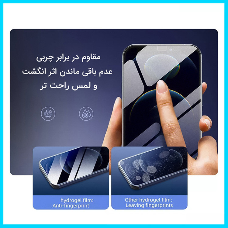 محافظ صفحه نمایش حریم شخصی تکنو مدل Resistant مناسب برای گوشی موبایل سامسونگ Galaxy Z Fold 2 به همراه محافظ پشت گوشی