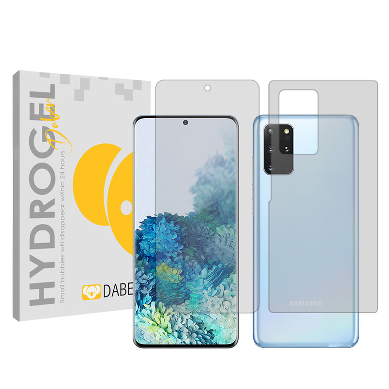محافظ صفحه نمایش شفاف دبن مدل Tough مناسب برای گوشی موبایل سامسونگ Galaxy S20 Plus به همراه محافظ پشت گوشی