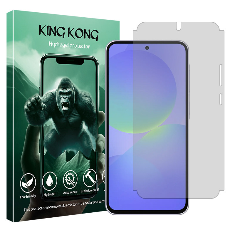 محافظ صفحه نمایش شفاف کینگ کونگ مدل Tough مناسب برای گوشی موبایل سامسونگ Galaxy A36 5g