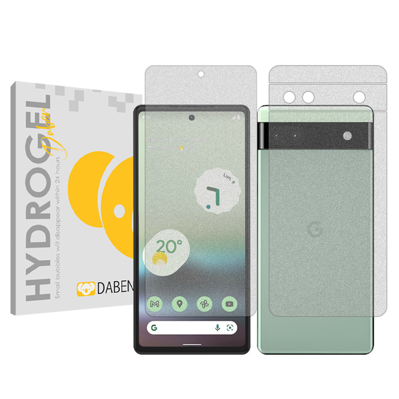 محافظ صفحه نمایش مات دبن مدل Tough مناسب برای گوشی موبایل گوگل Pixel 6a به همراه محافظ پشت گوشی