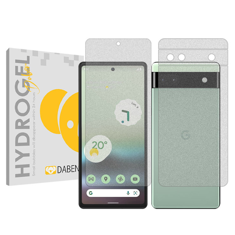 محافظ صفحه نمایش مات دبن مدل Tough مناسب برای گوشی موبایل گوگل Pixel 6a به همراه محافظ پشت گوشی