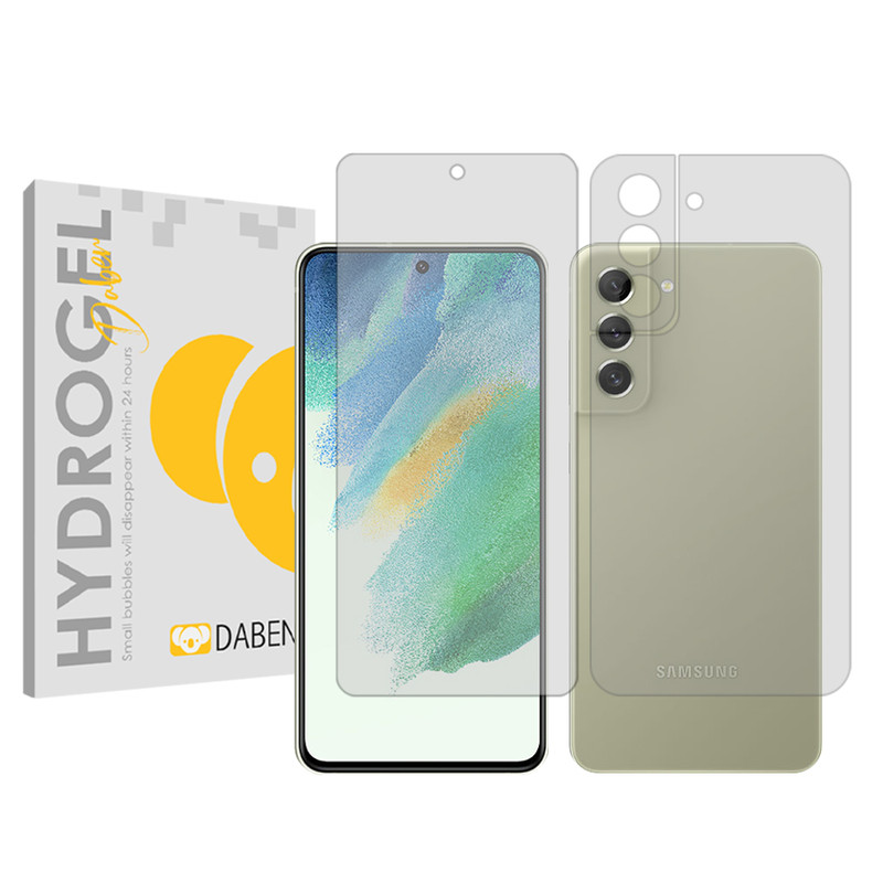 محافظ صفحه نمایش شفاف دبن مدل Tough مناسب برای گوشی موبایل سامسونگ Galaxy S21 FE 5G به همراه محافظ پشت گوشی