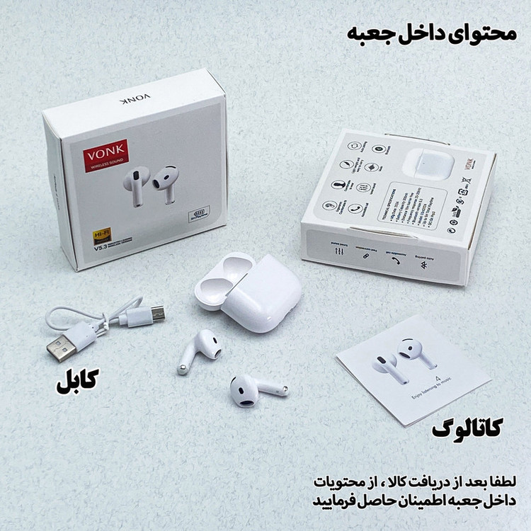 هدفون وونک مدل 4 TWS BH