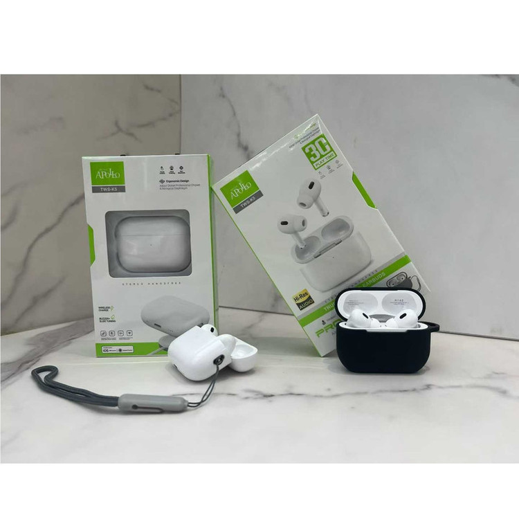 هدفون بلوتوثی موزیک آپولو مدل True Wireless K5ANC