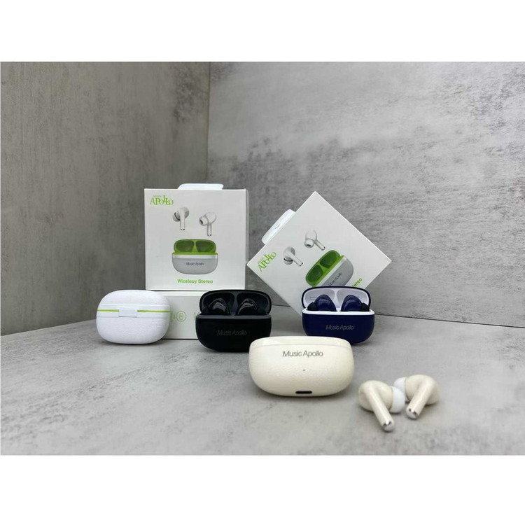هدفون بلوتوثی موزیک آپولو مدل EARBUDS TWSAP08