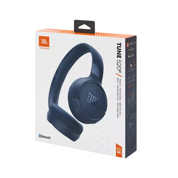 هدفون بلوتوثی جی بی ال مدل Tune 520BT با نویز کنسلینگ میکروفون (ENC)، درگاه شارژ USB Type-C، دارای قابلیت اتصال به چند دستگاه به صورت همزمان، پشتیبانی از دستیار صوتی