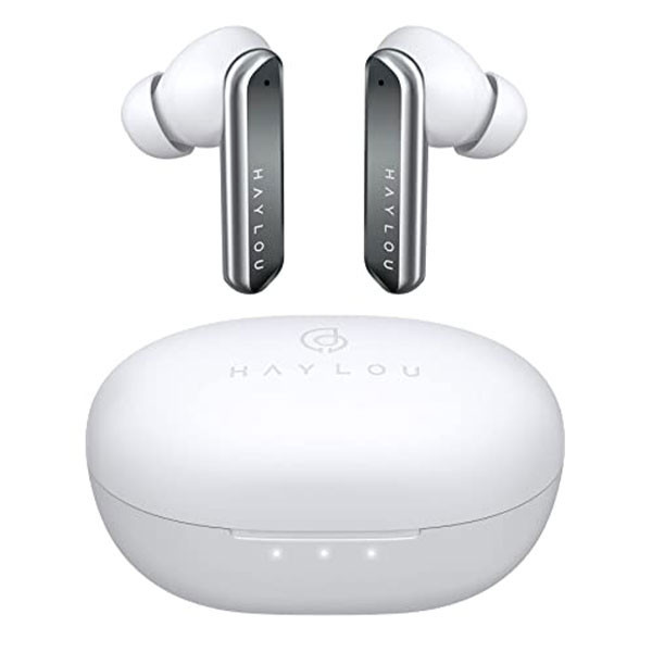 هدفون بلوتوثی هایلو مدل W1 با نویز کنسلینگ میکروفون، درگاه شارژ USB Type-C، دارای 4 میکروفون، پشتیبانی از فرمان لمسی، مقاومت در برابر رطوبت و عرق