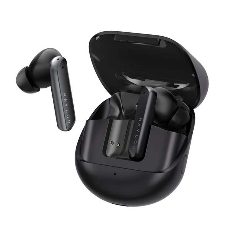 هدفون بلوتوثی هایلو مدل X1 Pro با نویز کنسلینگ فعال (ANC)، درگاه شارژ USB Type-C، دارای سه میکروفون در هر ایرباد، مقاوم در برابر پاشش آب (IPX4)