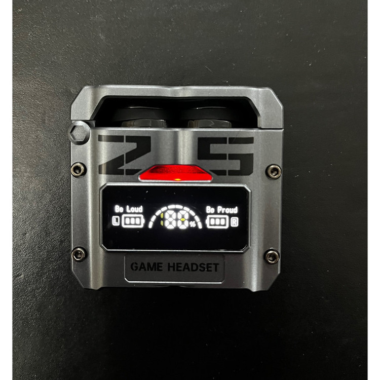 هدفون بلوتوثی دامیکس مدل M25-game بدون قابلیت نویز کنسلینگ، درگاه شارژ USB Type-C، امکان استفاده به صورت پاور بانک مقاوم در برابر آب