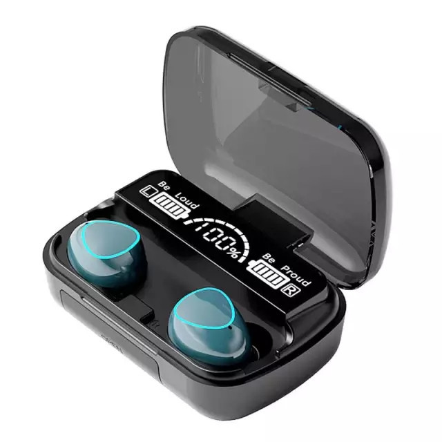 هدفون بلوتوثی مدل M10 V5.1 بدون قابلیت نویز کنسلینگ، درگاه شارژ Micro USB، دارای نشانگر LED، قابلیت استفاده به عنوان پاوربانک، مقاومت در برابر رطوبت و عرق