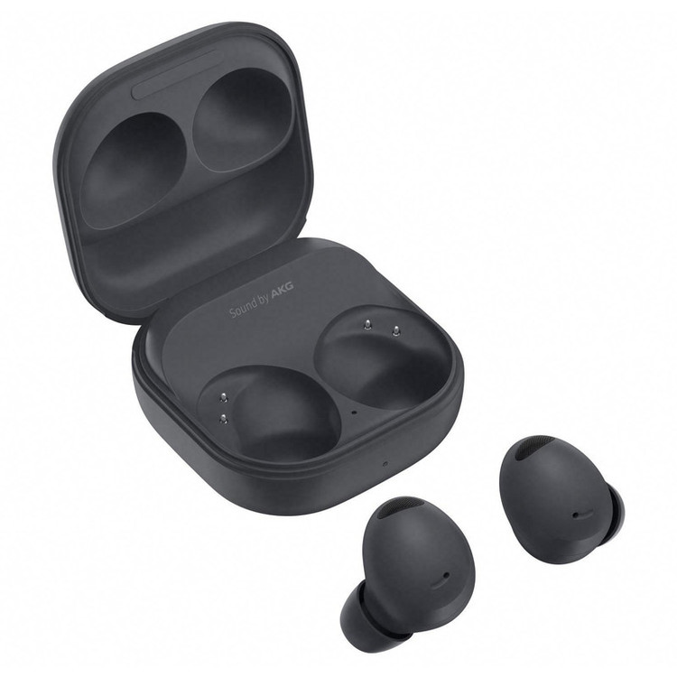 هدفون بلوتوثی سامسونگ مدل Galaxy Buds2 Pro با نویز کنسلینگ فعال (ANC)، درگاه شارژ USB Type-C، دارای میکروفون سهگانه، مقاوم در برابر رطوبت و عرق، مجهز به سنسور شتابسنج و مقاومت در برابر آب IPX7
