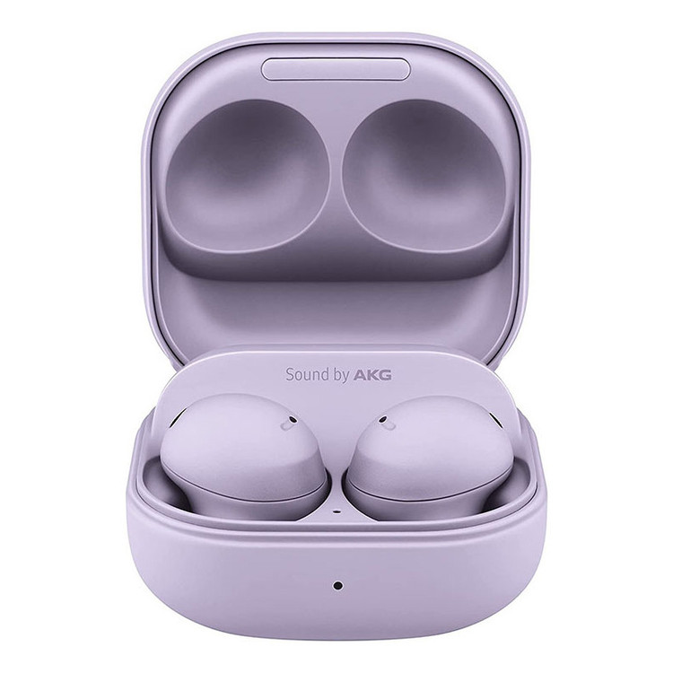 هدفون بلوتوثی سامسونگ مدل Galaxy Buds2 Pro با نویز کنسلینگ فعال (ANC)، درگاه شارژ USB Type-C، دارای میکروفون سهگانه، مقاوم در برابر رطوبت و عرق، مجهز به سنسور شتابسنج و مقاومت در برابر آب IPX7