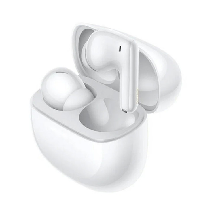 هدفون بلوتوثی شیائومی مدل Redmi Buds 6 Pro با نویز کنسلینگ فعال (ANC)، نویز کنسلینگ میکروفون (ENC)، درگاه شارژ USB Type-C، قابلیت اتصال همزمان به دو دستگاه، مقاوم در برابر گرد و غبار