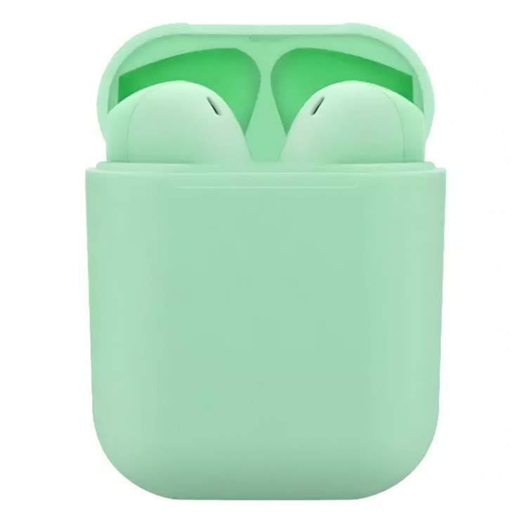 هدفون بلوتوثی مدل inPods 12 بدون نویز کنسلینگ، درگاه شارژ لایتنینگ، با قابلیت شارژ سریع، مقاوم در برابر رطوبت و عرق