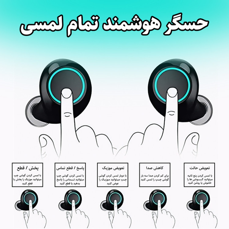 هدفون بلوتوثی مدل BQ40 Hi-Fi